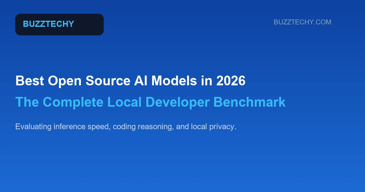 Best Open Source AI Models in 2026 Complete Developer Benchmark